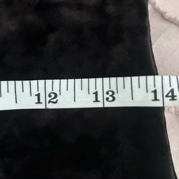 ⭐️ Cheap Monday Crushed Black Velvet Midi Dress Size Small - Picture 6 of 7